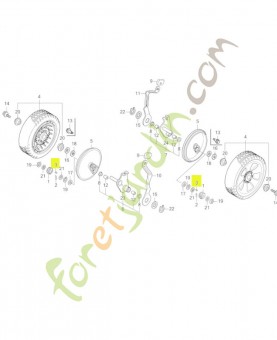Clavette réf. Honda 80003Y09003