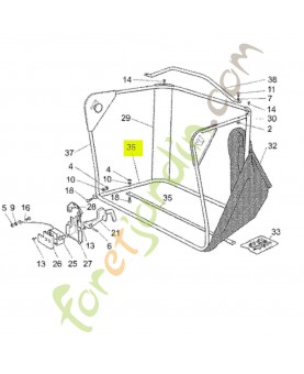 Châssis inférieur Honda CG84801103H0