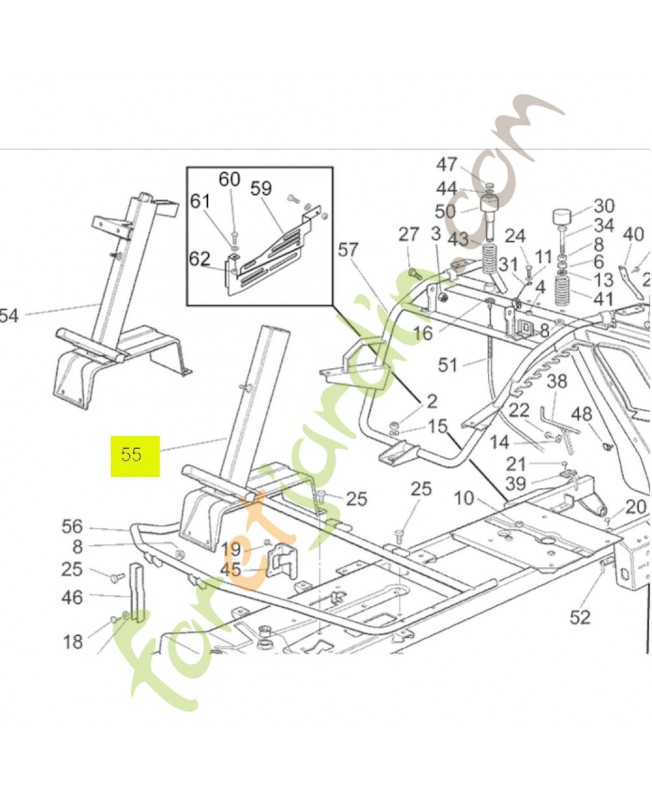 Support Honda CG84783027H0