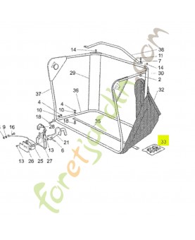 Dotation visserie bac Honda référence CG84180183H0