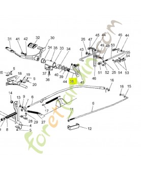 Levier Honda référence CG82318153H0