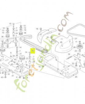 Courroie réf. Honda 80481VK1003