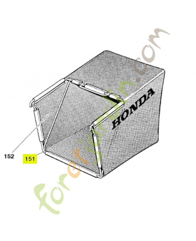 Chassis Honda référence  CG81006418H0