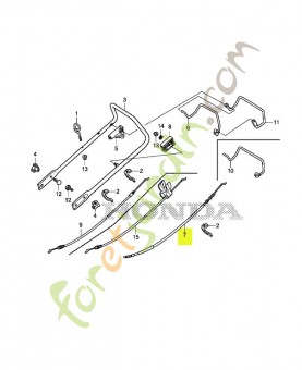 Cable comp. embrayage réf. Honda 54510VH3R21