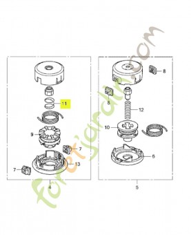 Ressort réf. Honda 72564VL6P31