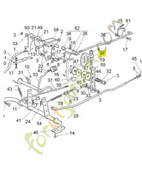 Rondelle Honda référence  CG27734055H0