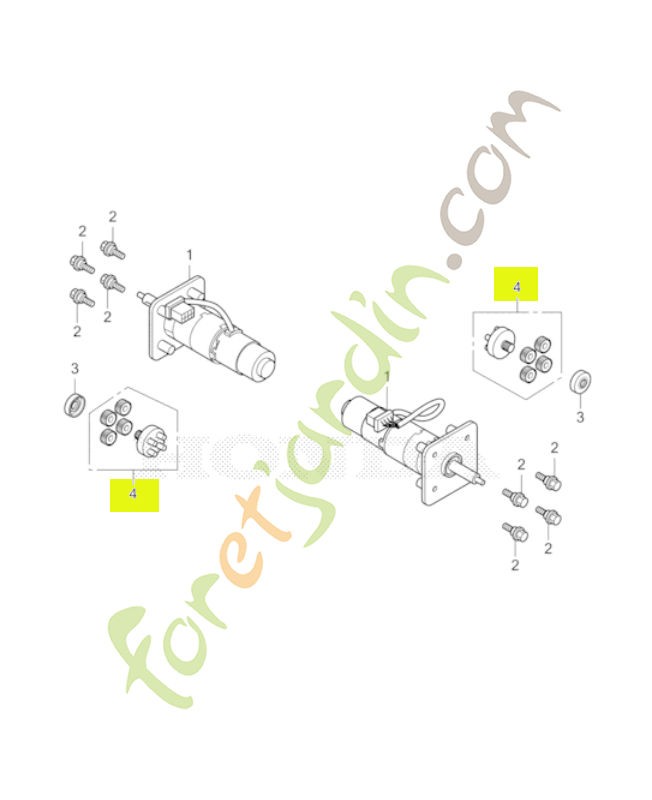 Engrenage Réf. Honda 06362-VP7-000