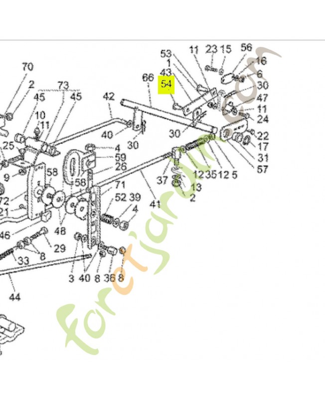 Axe Honda CG27510111H0