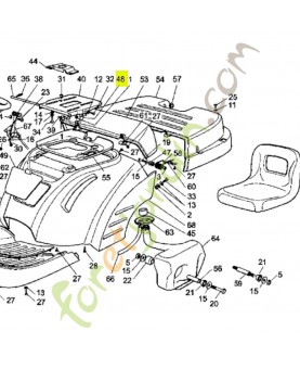 Came Honda référence CG27063021H1