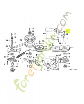 Boulon . Honda 90110VA4000