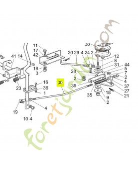 Tige Honda référence CG27034078H0