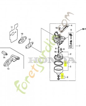 Jeu de joints réf. Honda 16010Z9L811