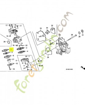 Joint, diaphragme de mesu réf. Honda 16010ZM3004