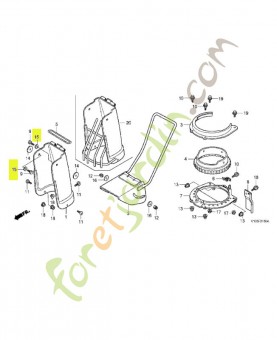Rondelle de roue réf. Honda 90455VA2000
