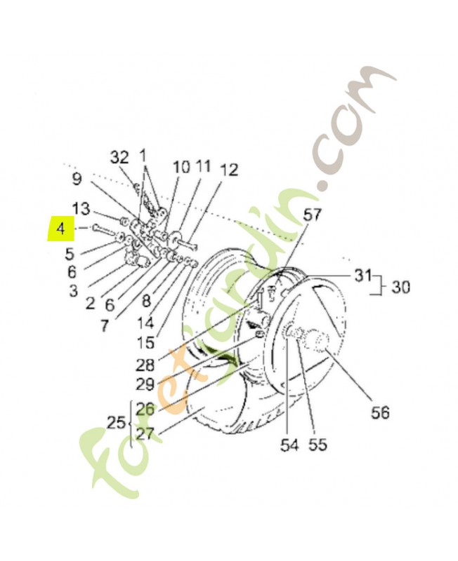 Vis Honda référence CG12793905H0