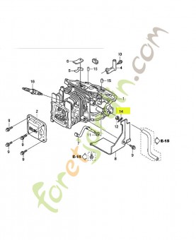 Goupille de blocage, 6mm réf. Honda 9425106000