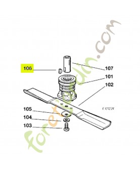 Clavette Honda référence CG12139150H0