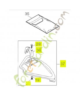 Ensemble protection de lame circulaire Honda AL8562830