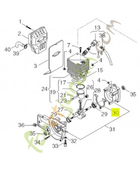 Joint de carter inférieur Honda référence AL3724050