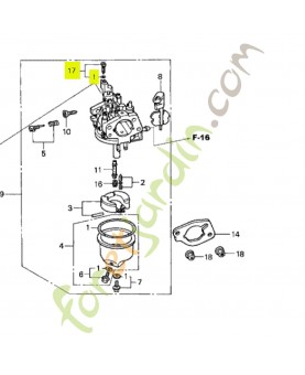 Jeu de gicleur de pilote Honda référence  99204ZE20450 remplace référence 99104ZE00450