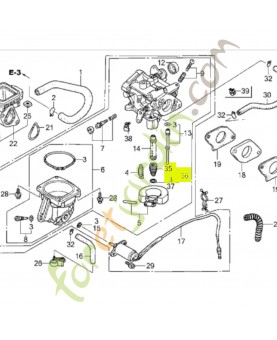 Jeu de gicleur principal Honda référence 99201ZG81000 remplace référence 99101ZJ41000