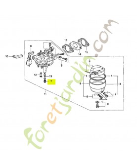 Gicleur principal (68) Honda 99101ZH70680
