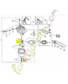Gicleur principal (72) Honda 99101ZDK0720