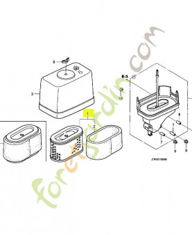 Element de filtre a air réf. Honda 17211ZF5V01