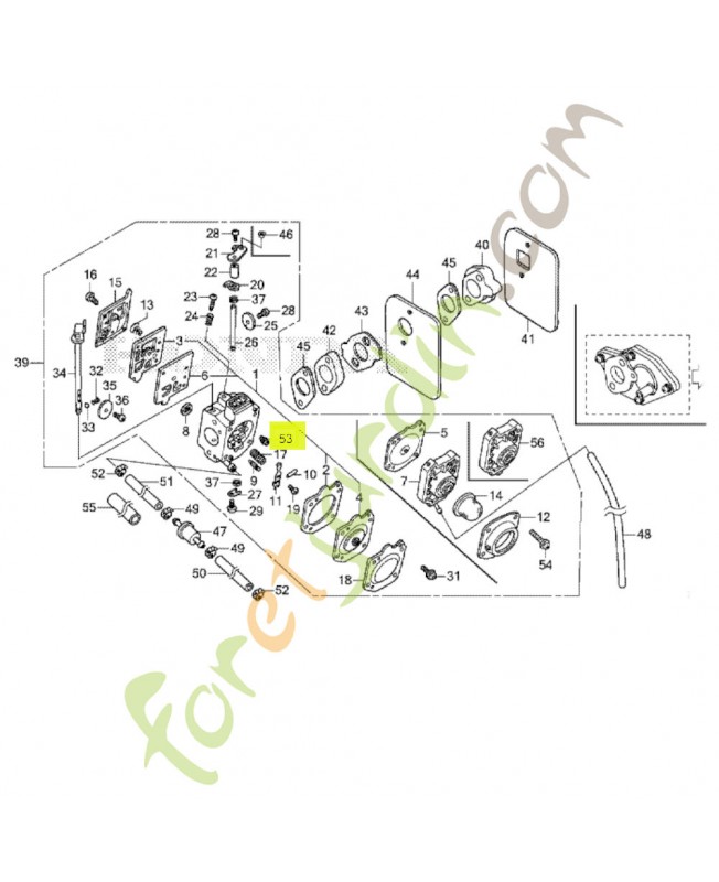 Gicleur (58) Honda 99101Z4E0580