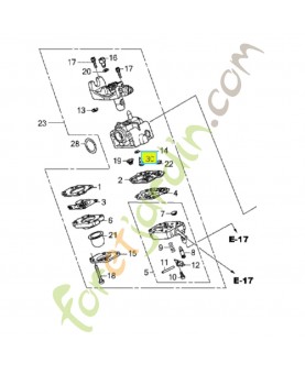 Gicleur (36) Honda 99101Z0Z0360