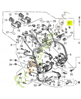Mini-fusible (10a) Honda référence 9820041000