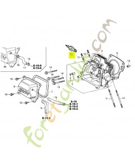 Bougie d'allumage (bp6es) Honda 9807956841