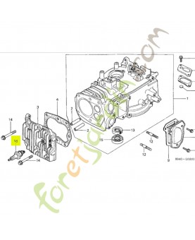 Bougie d'allumage Honda 9807356944
