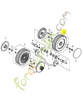 Roue réf. Honda 42710VE0800ZA