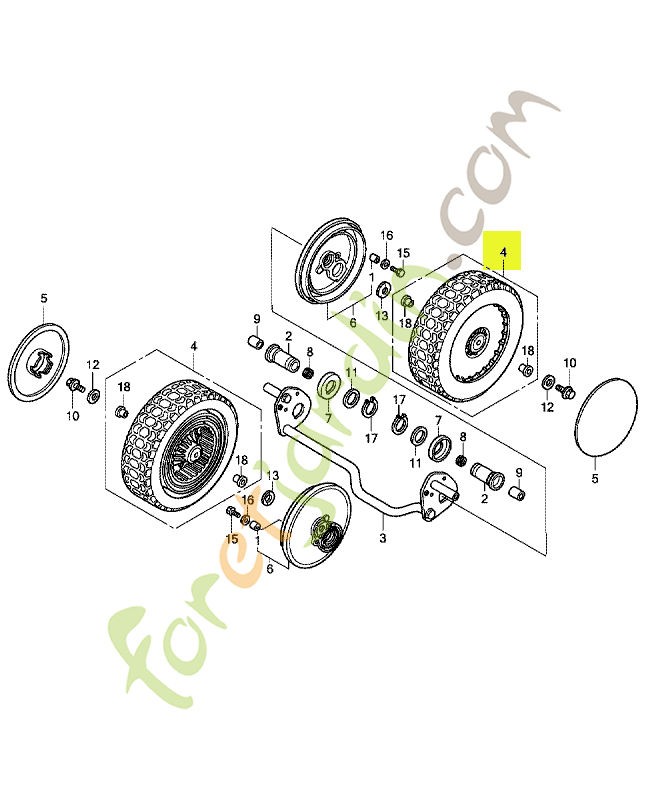 Roue réf. Honda 42710VE0800ZA