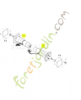 Ens. moteur, traction réf. Honda 36000VP9023