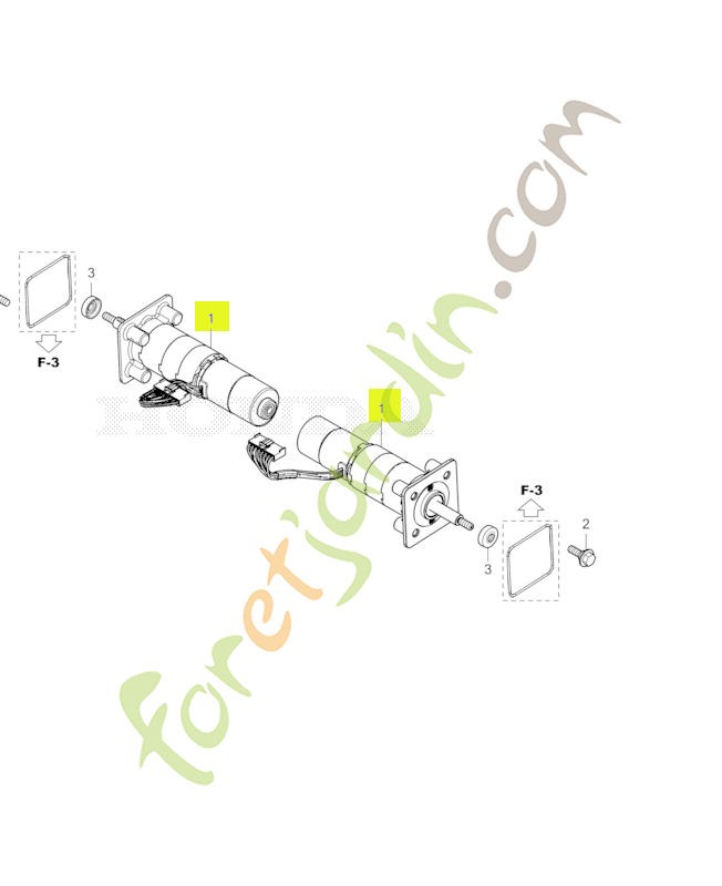 Ens. moteur, traction réf. Honda 36000VP9023