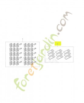 Kit lames Réf. Honda 06301-VP7-E00