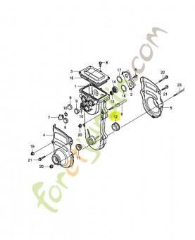 Joint d'eau, 25x52x9.5  réf. Honda 91206733024