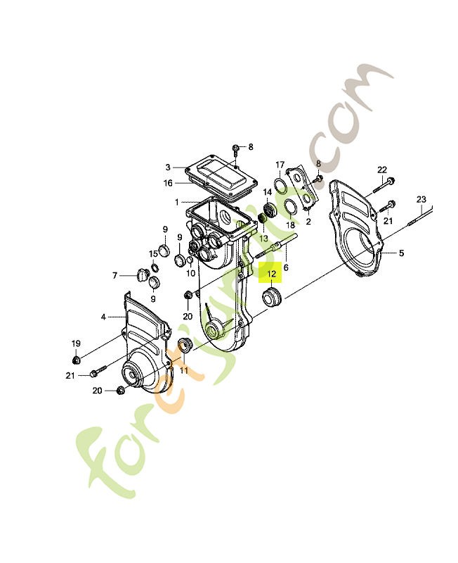 Joint d'eau, 25x52x9.5  réf. Honda 91206733024