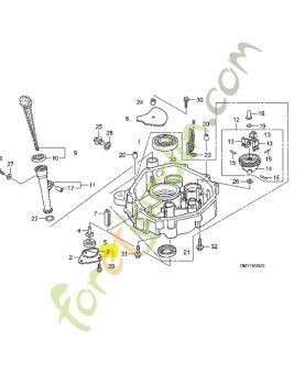 Joint torique, 22.1x2.2 réf. Honda 91301ZE9003
