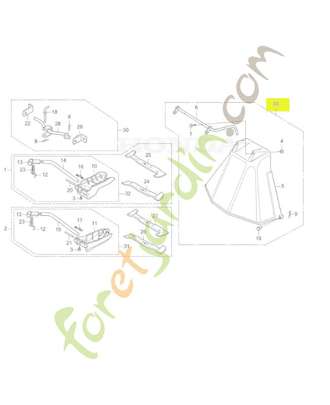 Protecteur réf. Honda 80609VK1003