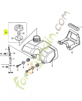 Bouchon de réservoir réf. Honda 17620ZL8023