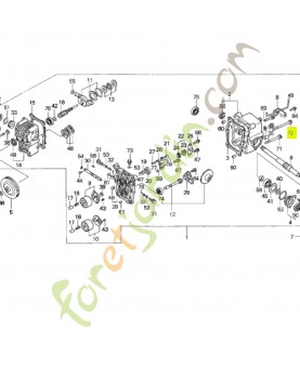 Boulon de bride 8x90 Honda 957010809008