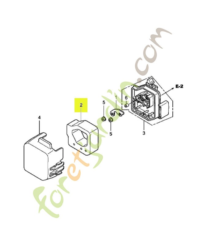 Élément de filtre a air réf. Honda 17211Z0H800