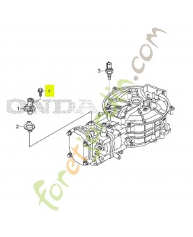 Boulon de bride 6x25 Honda 957010602508