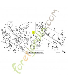 Bande de batterie - Réf. Honda 9501212001 remplace référence 31600GF0000