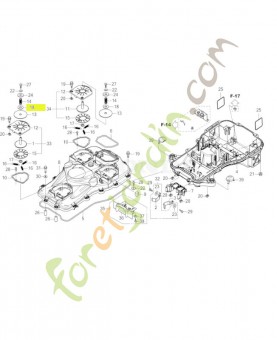 Rondelle réf. Honda 63205VP7C50