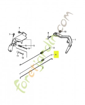 Ressort de rappel réf. Honda 16562ZE1020
