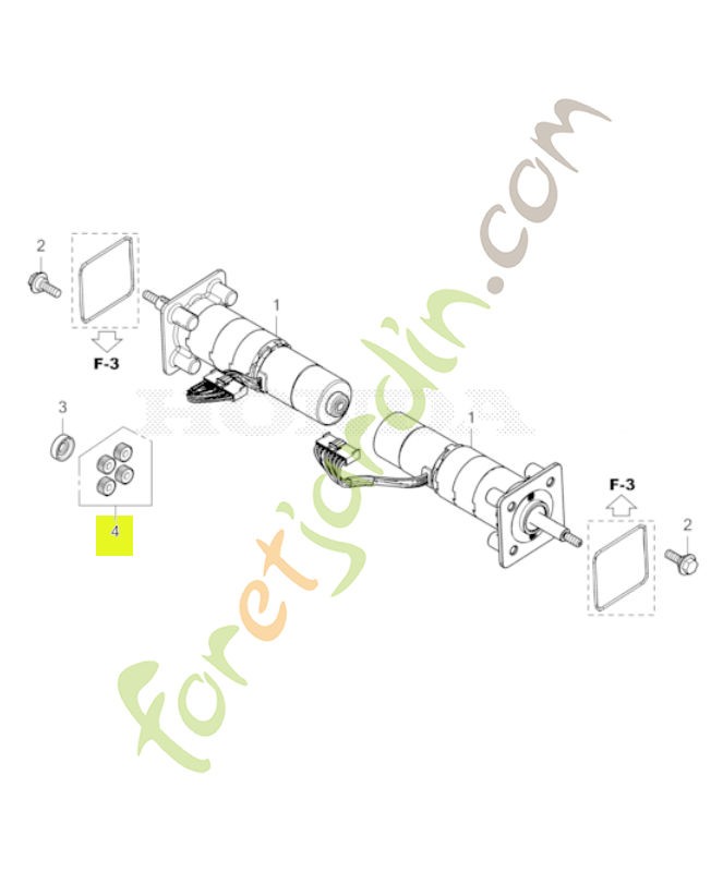 Engrenage  Réf. Honda 06362-VP9-000